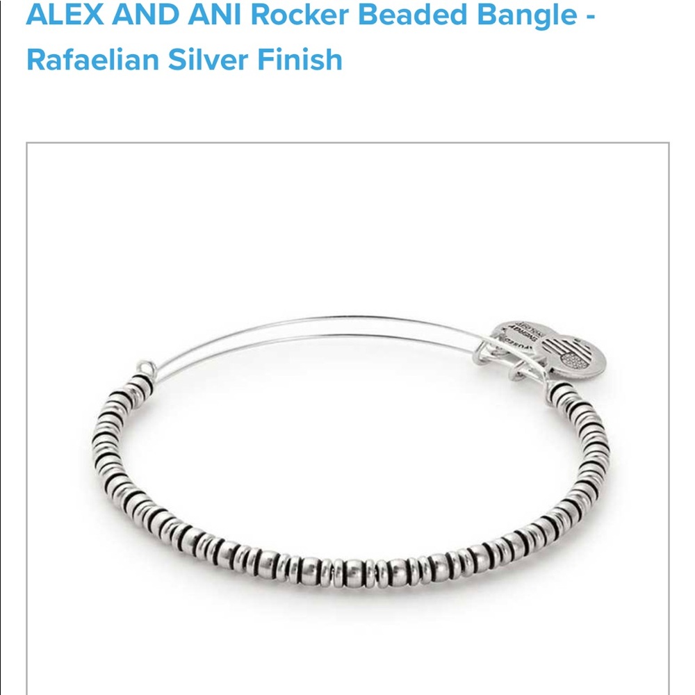 Alex and Ani Rocket Beaded bracelet